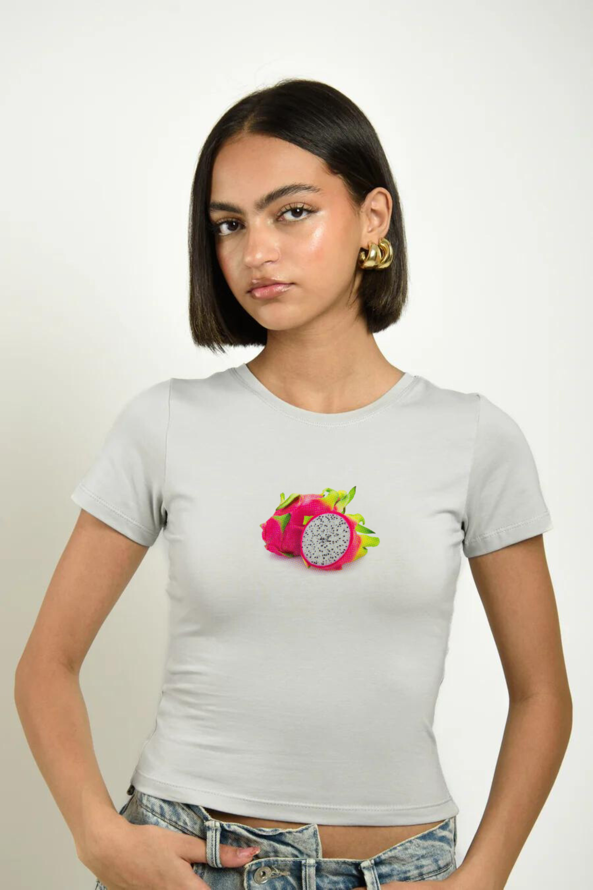Dragonfruit Baby Tee