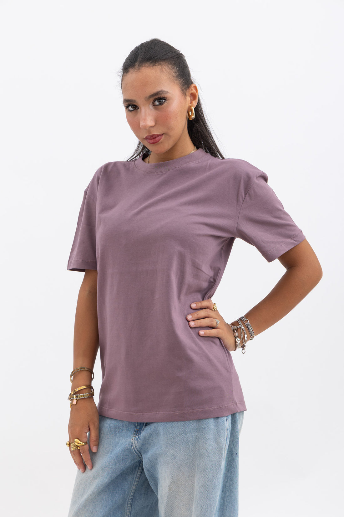 Core Tee – Dusty Mauve