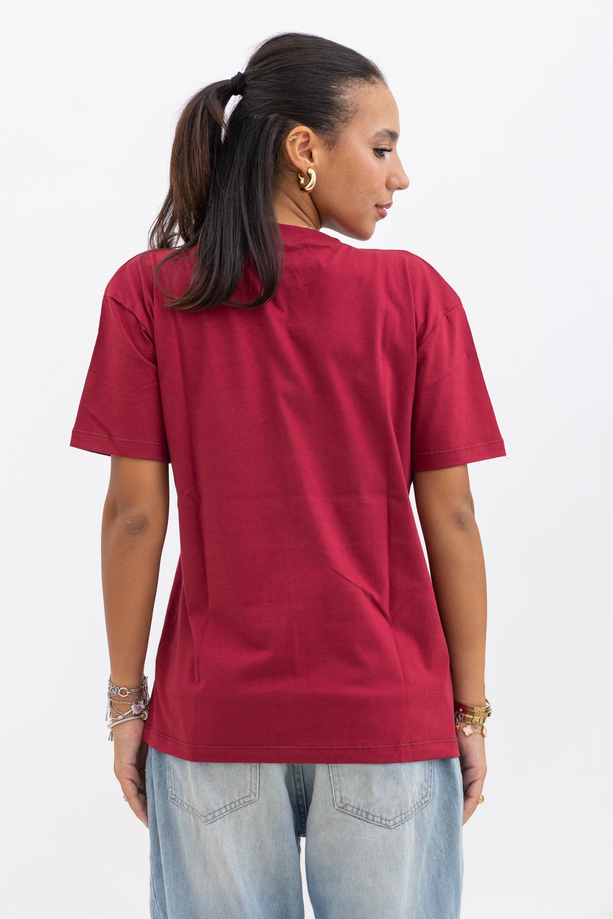 Core Tee – Maroon
