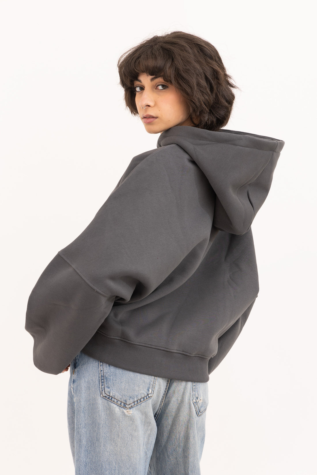 Dark Grey Cloud Hoodie