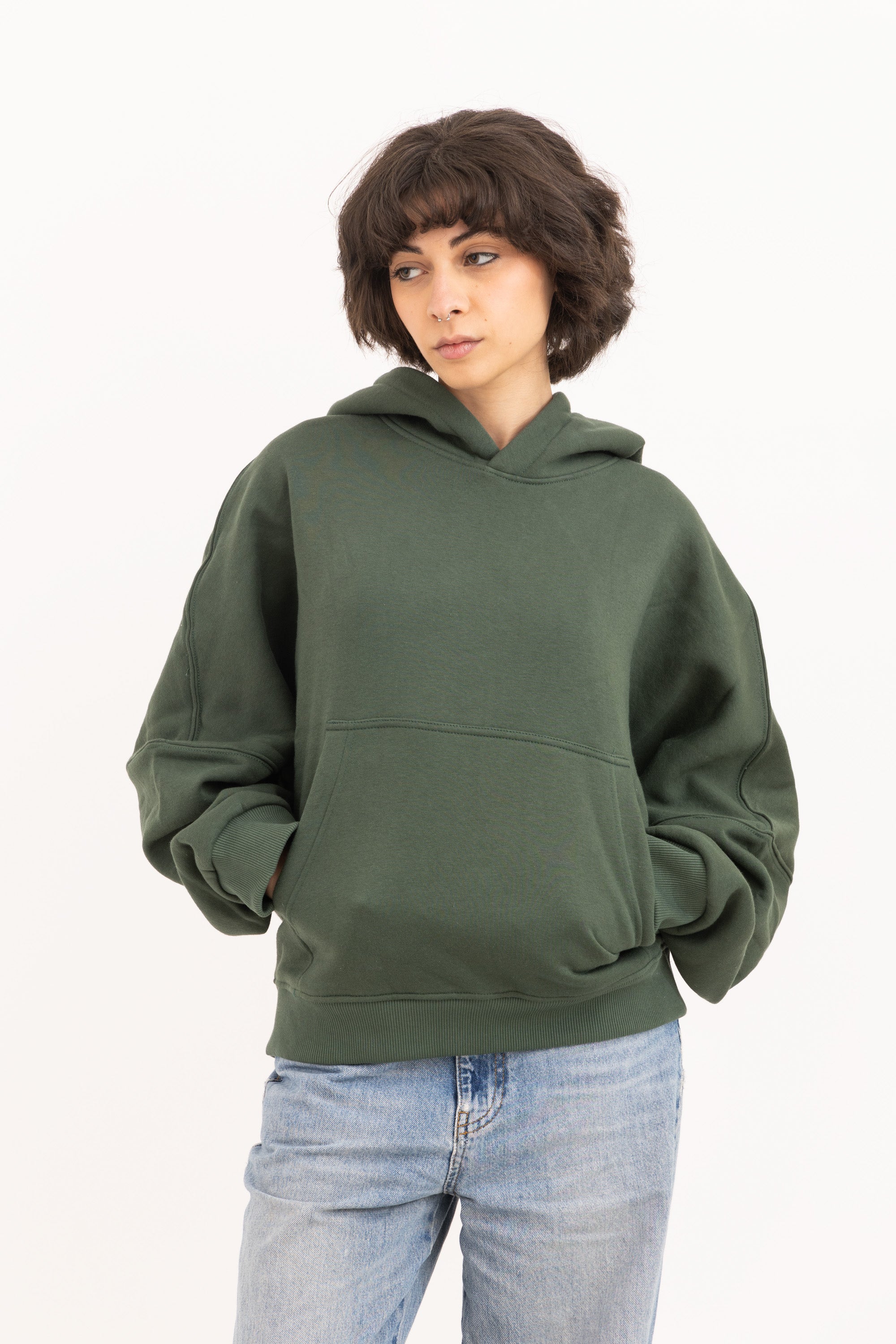 Olive Cloud Hoodie