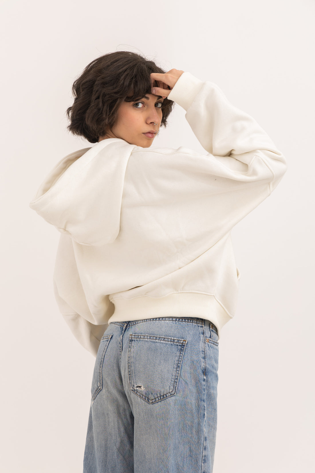 Off White Cloud Hoodie