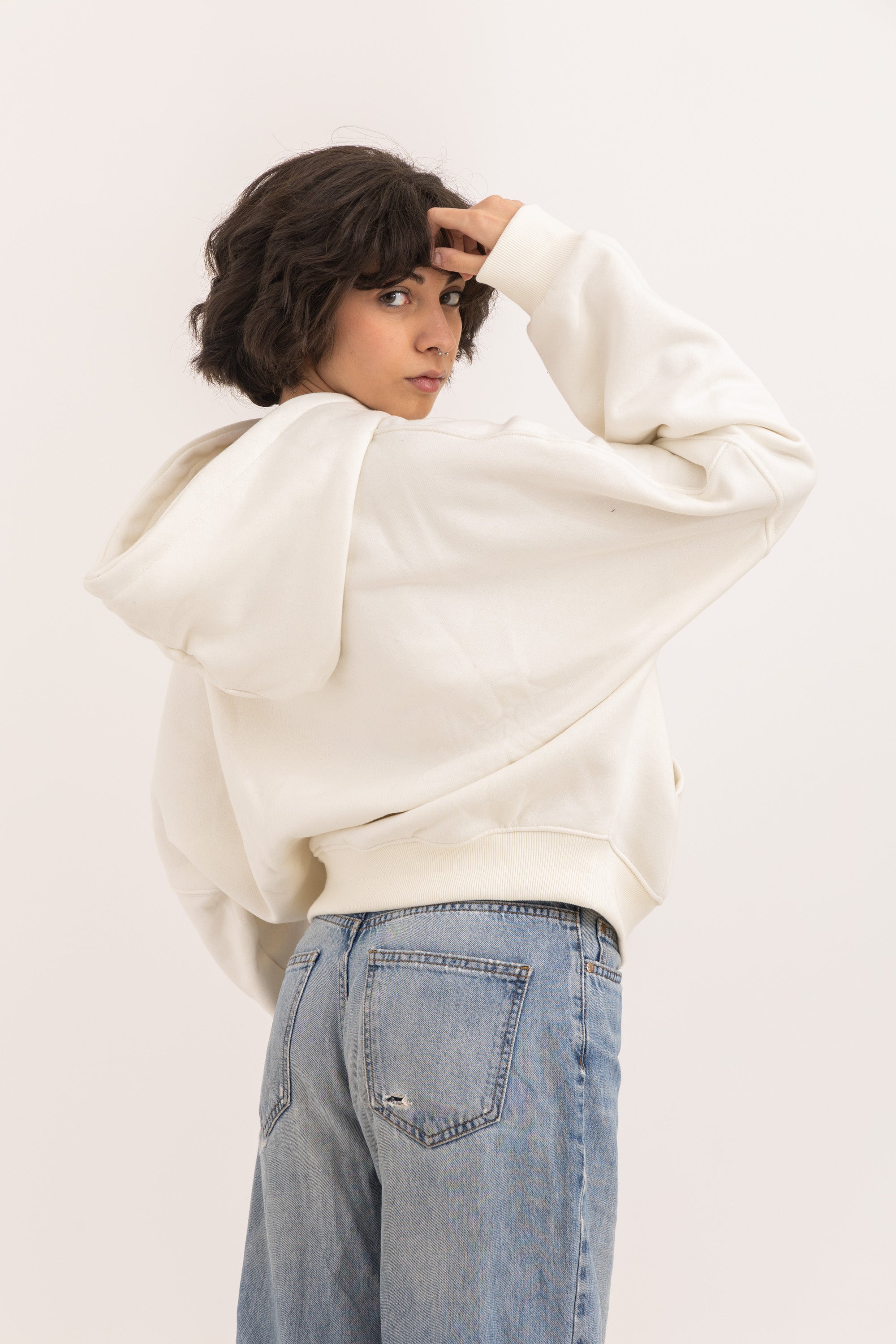 Off White Cloud Hoodie