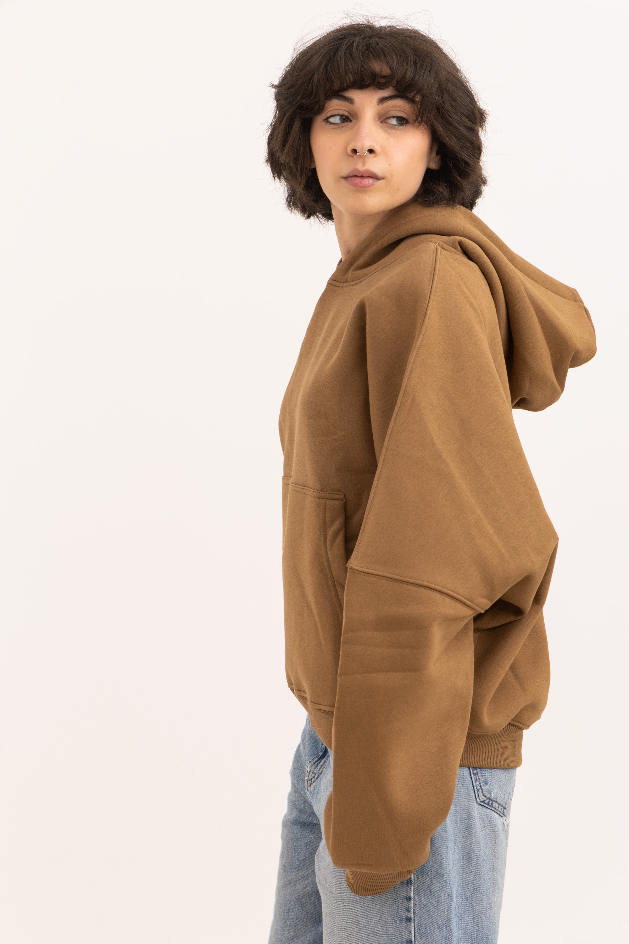 Brown Cloud Hoodie
