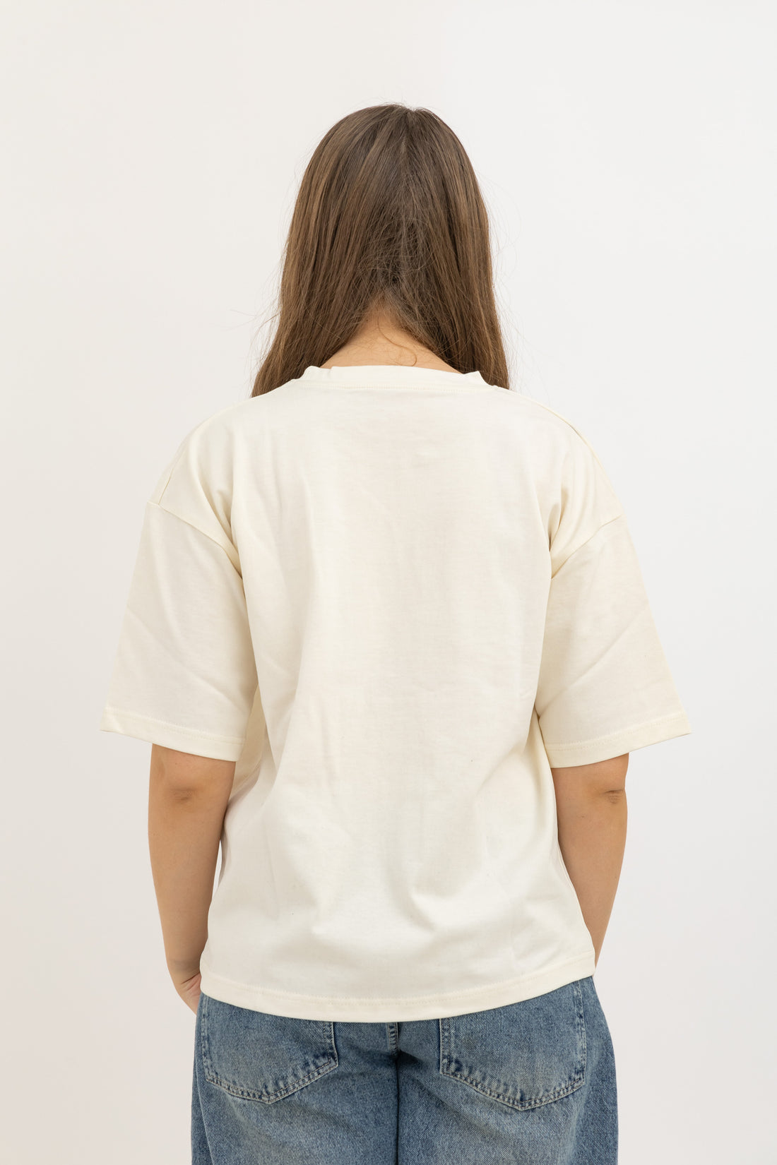 Angels Oversized Crew Neck T-Shirt