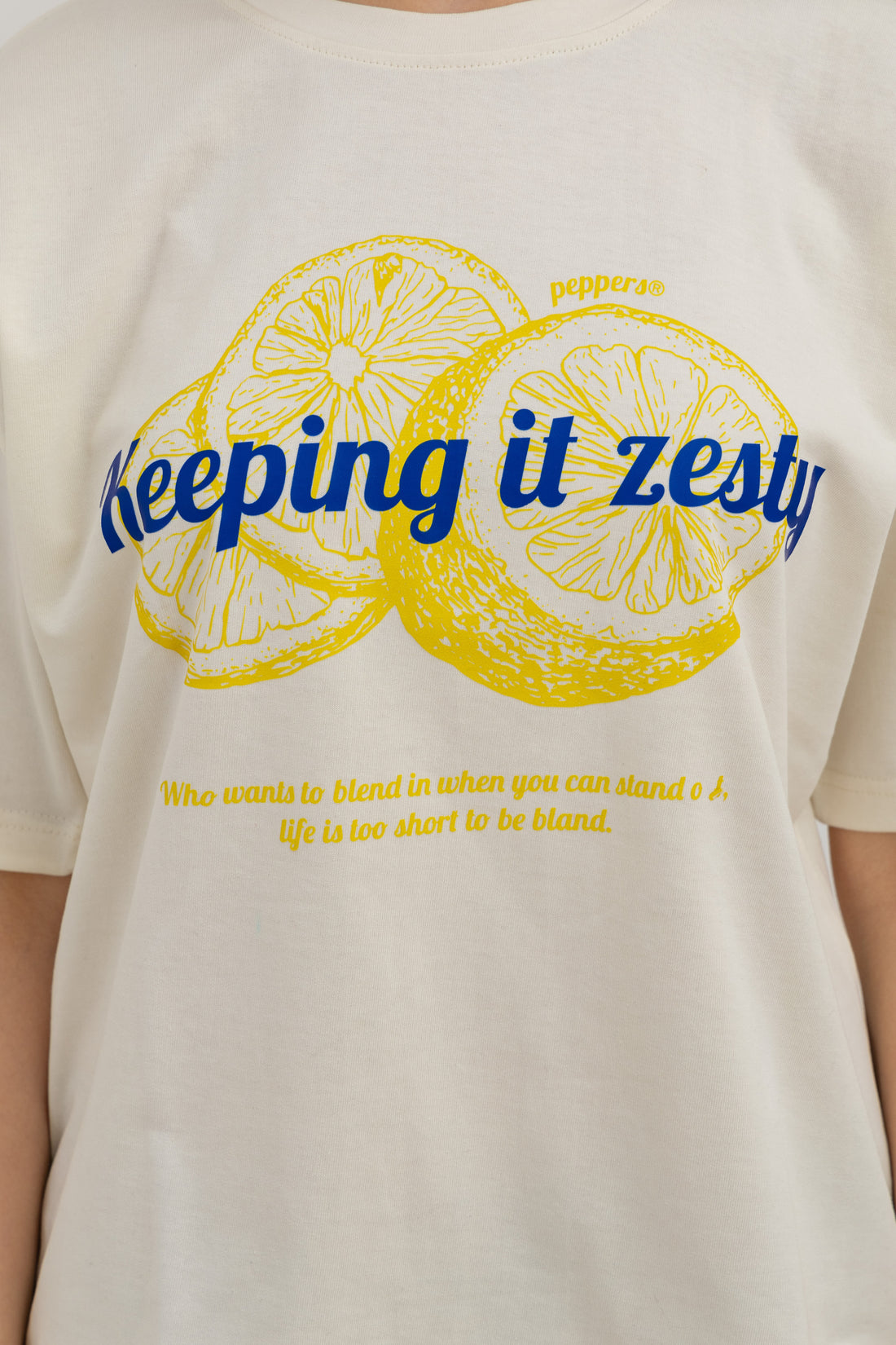 Zesty Oversized Crew Neck T-Shirt