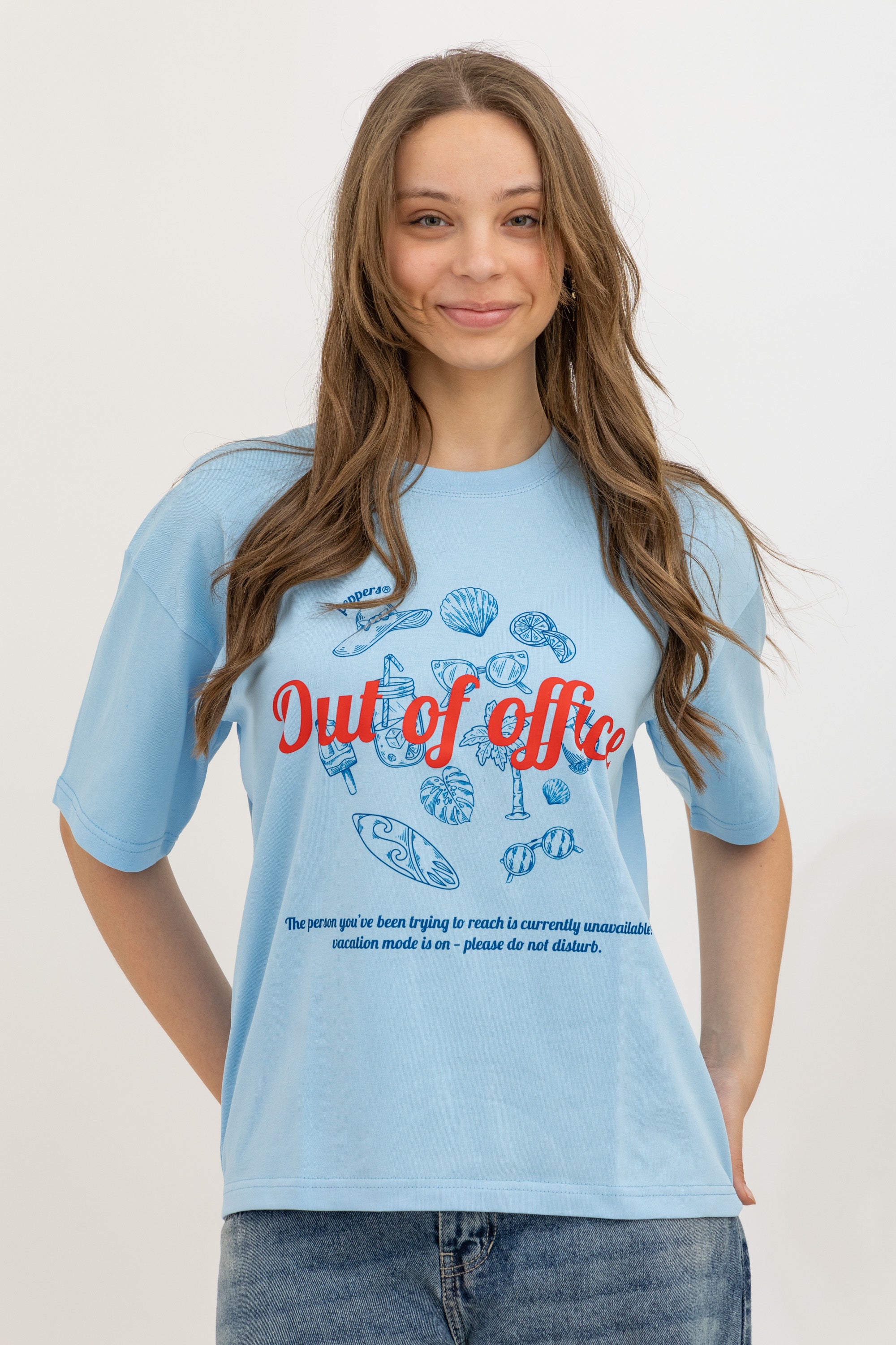 Out Of Office Oversized Crew Neck T-Shirt