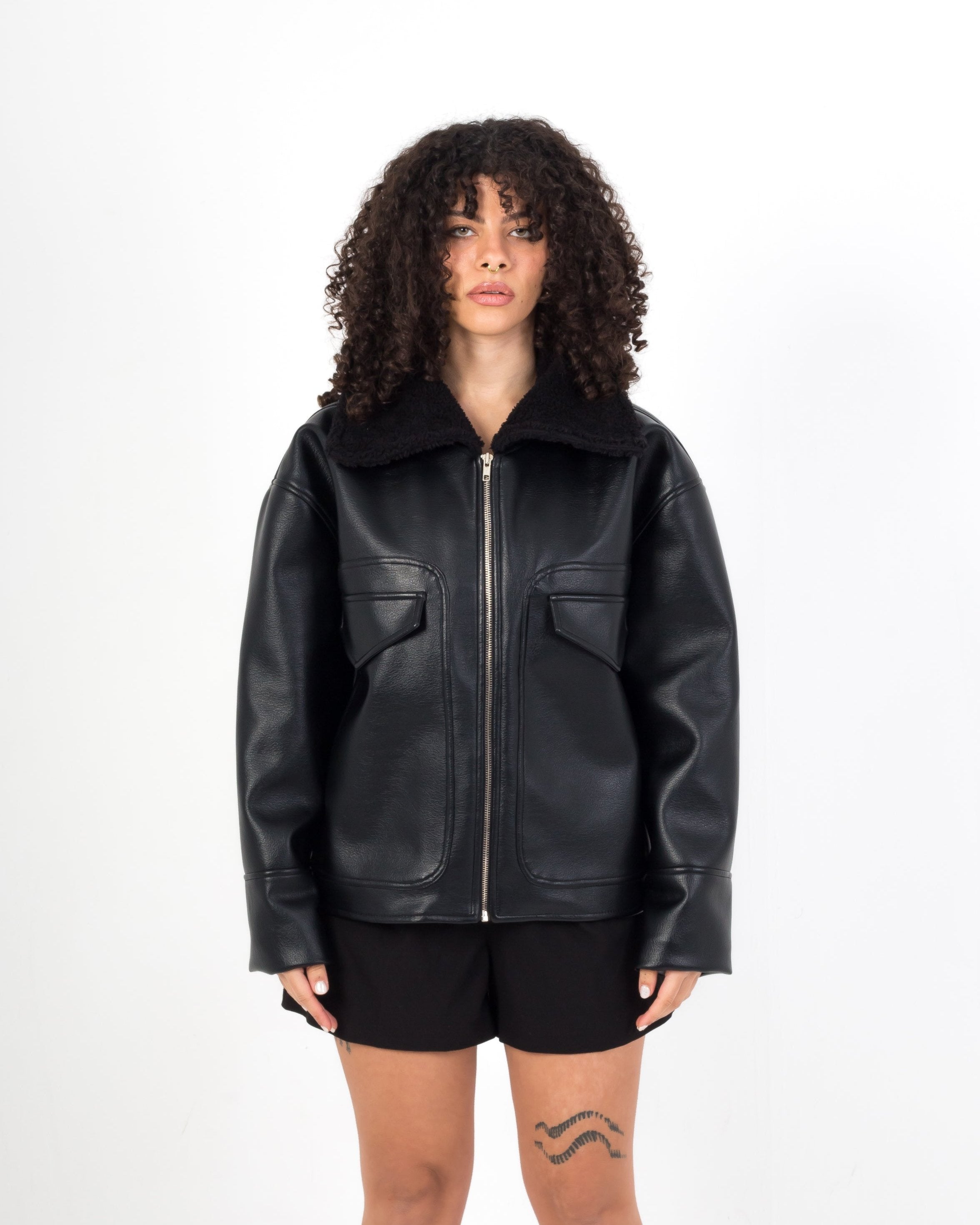 Sizzling Flight Leather Jacket