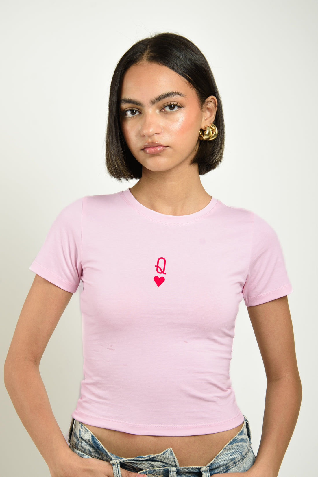 Queen Of Hearts Baby Tee