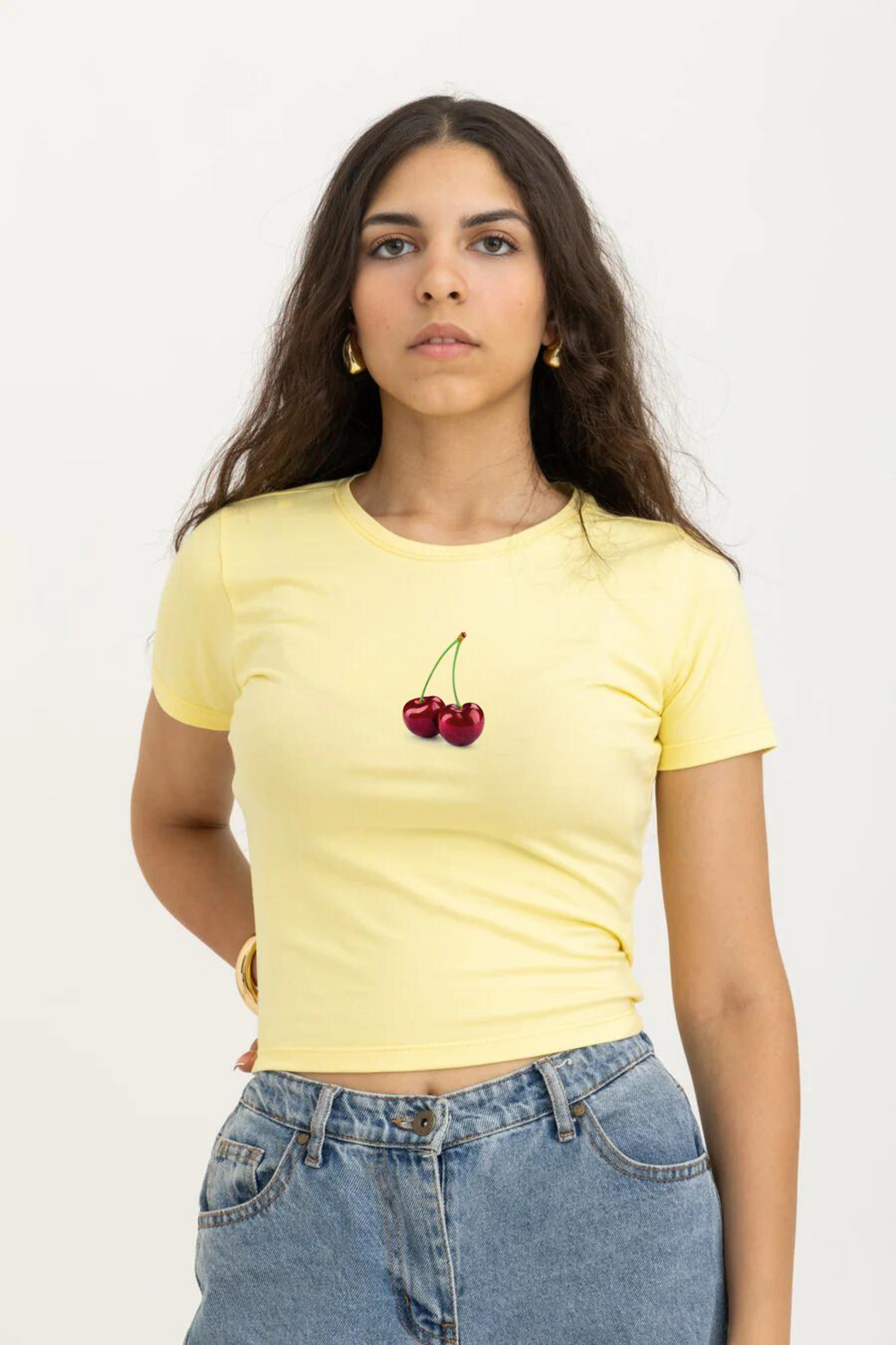 Cherry Baby Tee