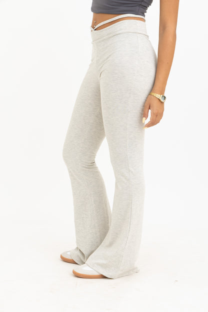 Grey Flow Yoga Pants