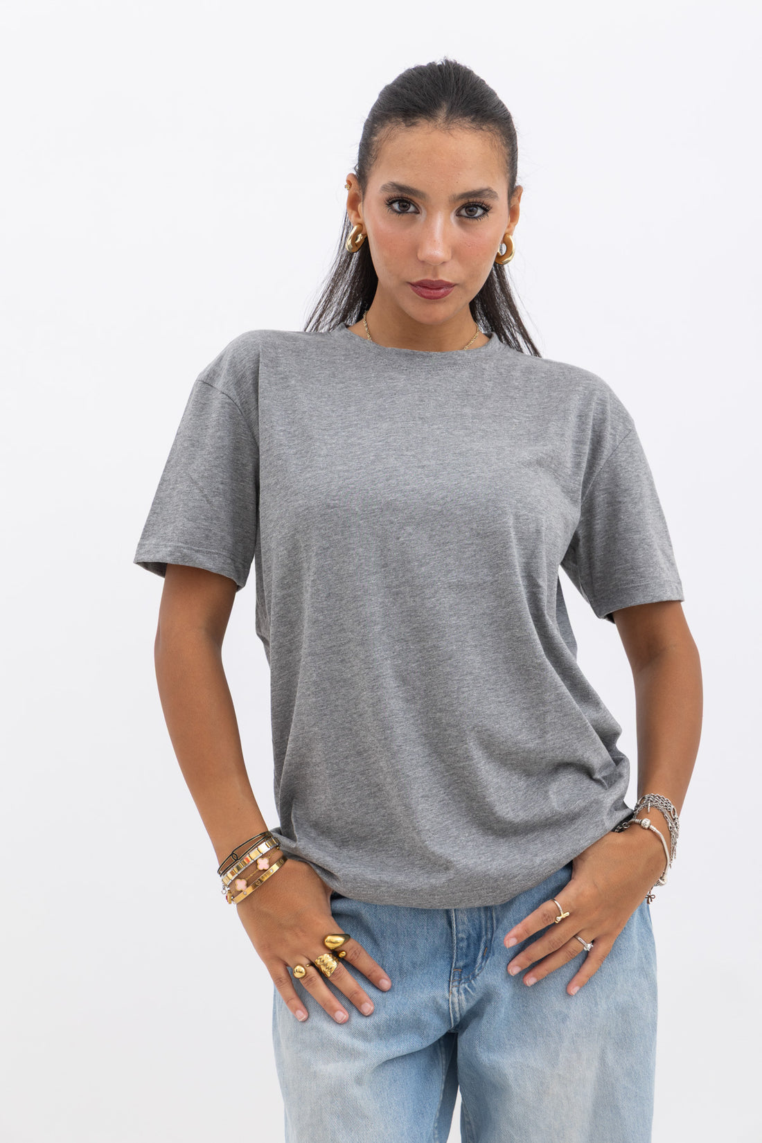 Core Tee – Heather Grey