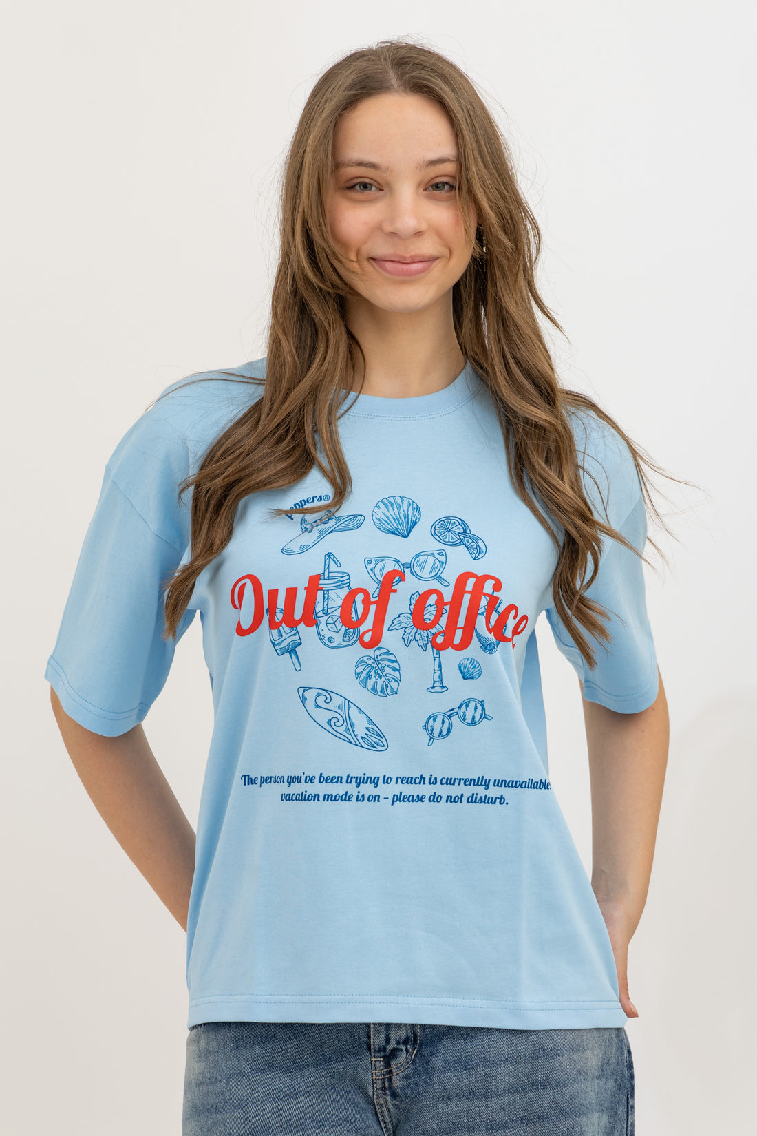Out Of Office Oversized Crew Neck T-Shirt