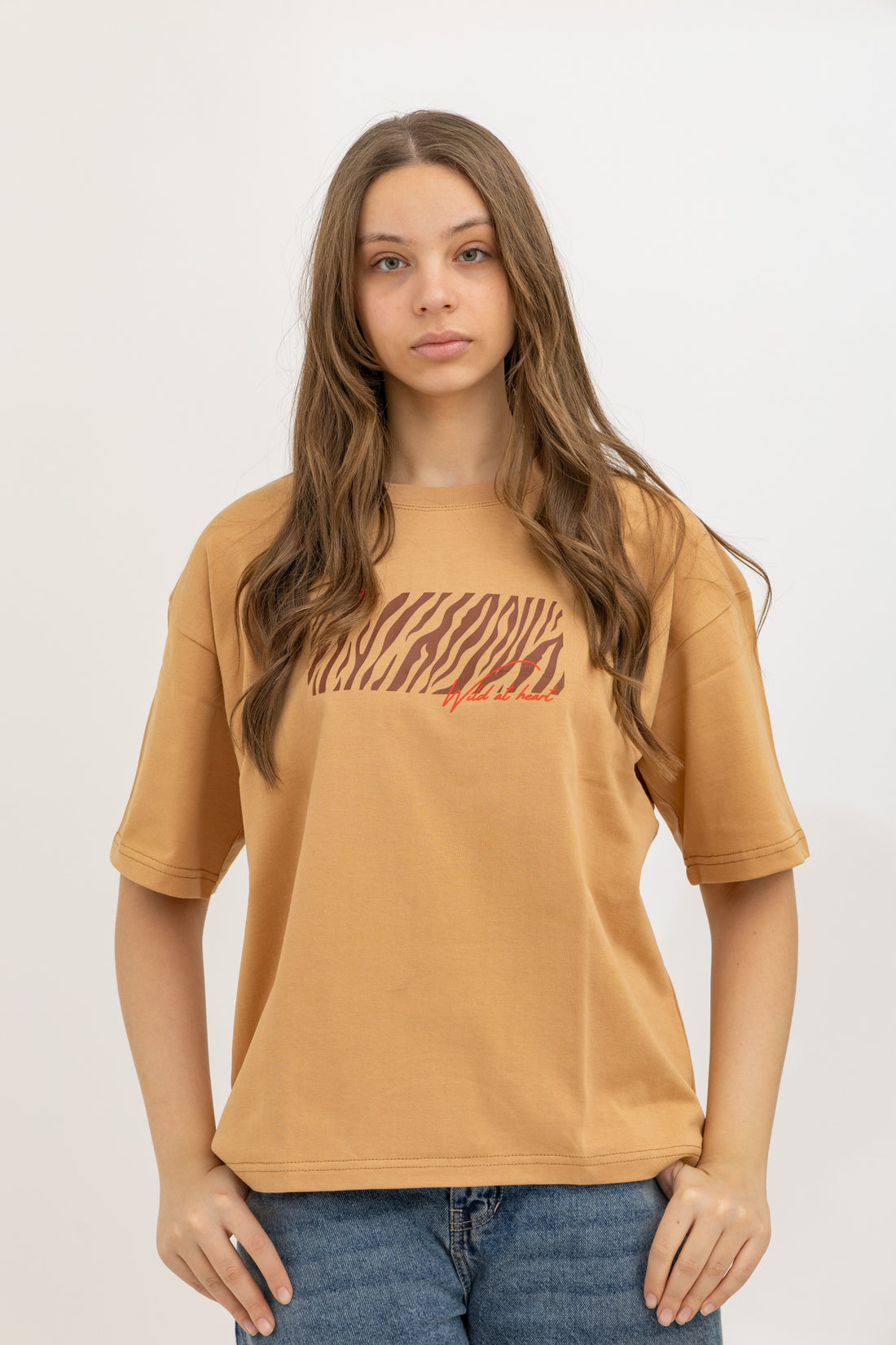 Wild Oversized Crew Neck T-Shirt