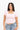 Pink Square Neck Baby Tee