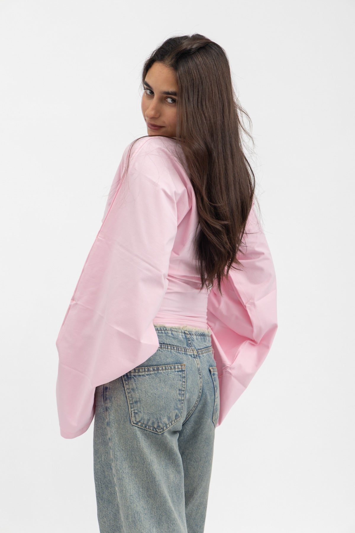 Peppers Sculpt Tee Long Sleeve Pink
