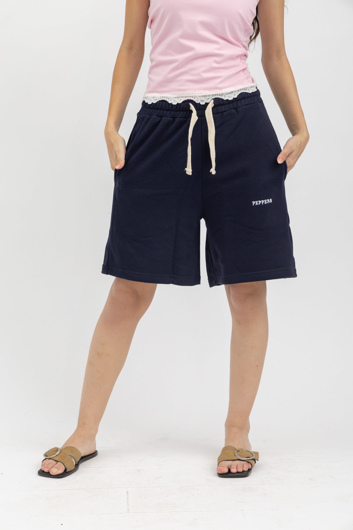 Peppers Lounge Shorts Navy