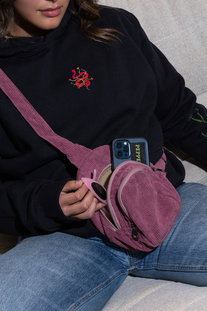 Purple Crossbody Bag