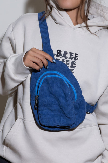 Blue Crossbody Bag