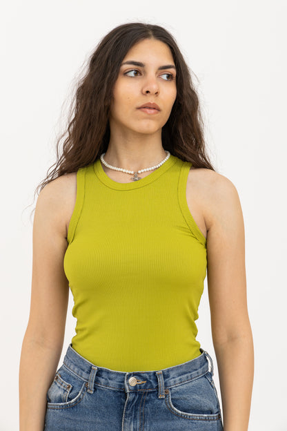 Lime Green Tank Top