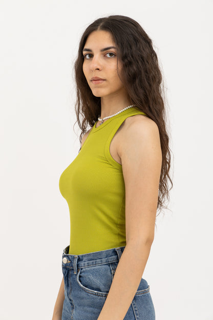 Lime Green Tank Top