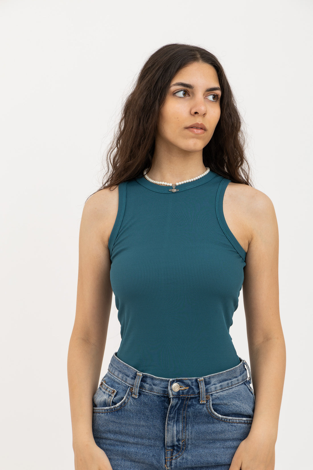 Teal Tank Top