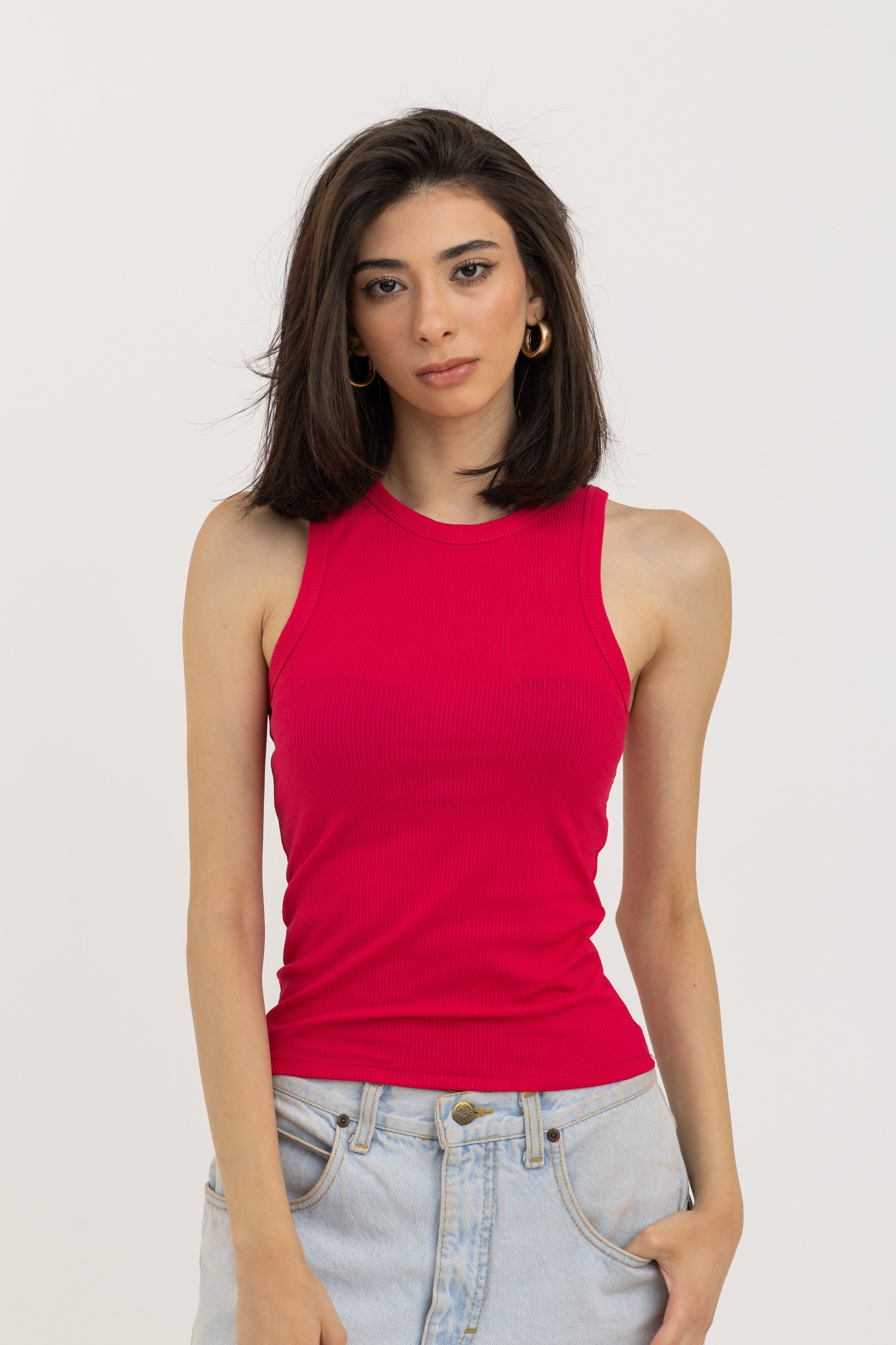 Hot Pink Tank Top