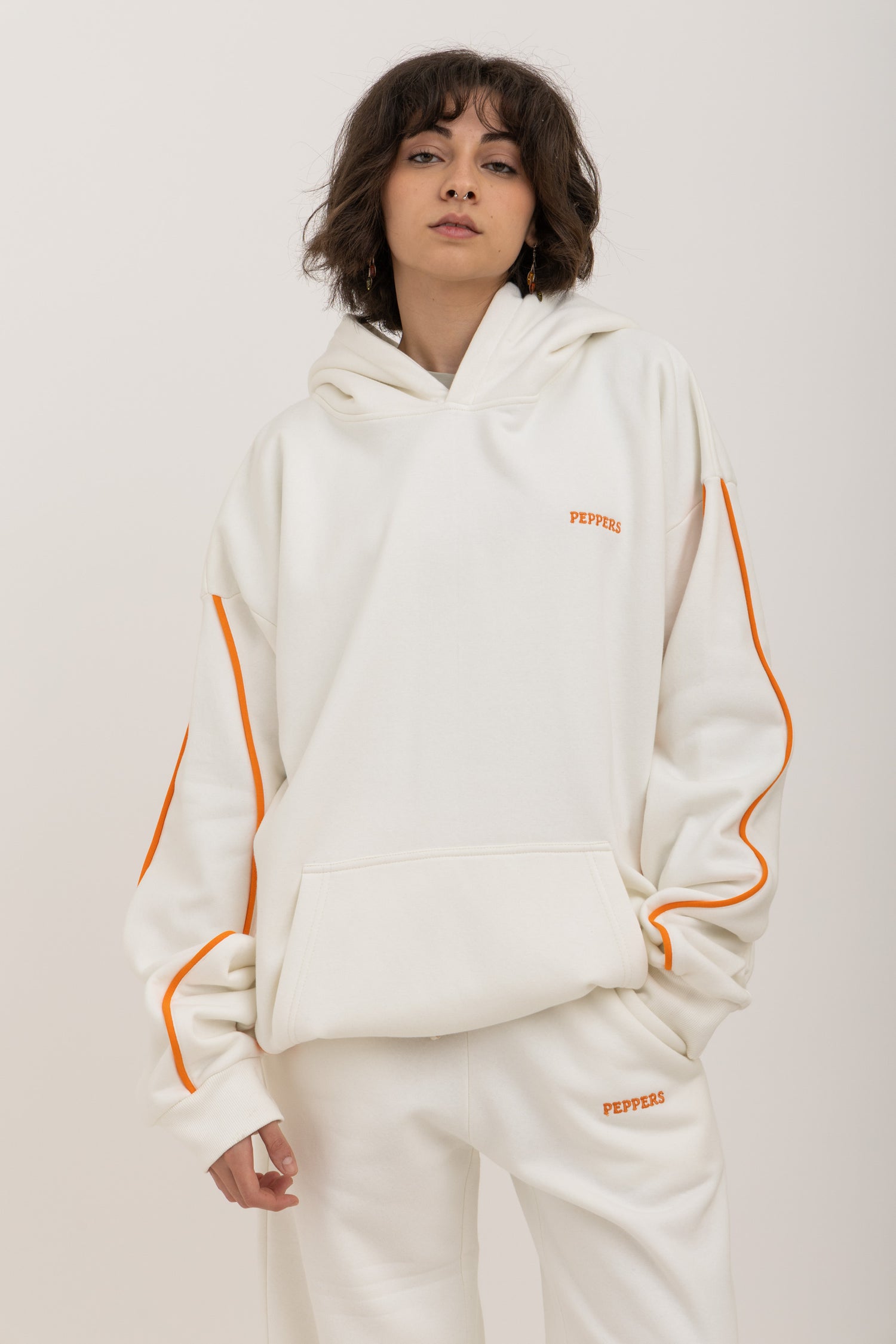 White Lazy Day Hoodie