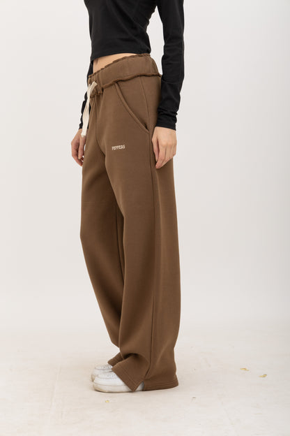 Brown Lazy Day SweatPants