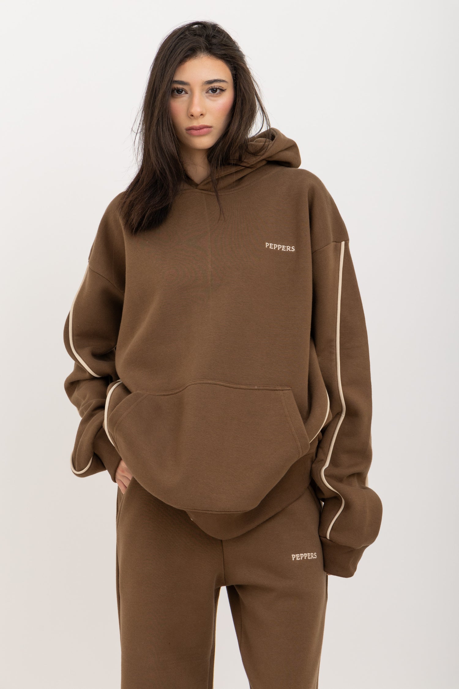 Brown Lazy Day Hoodie