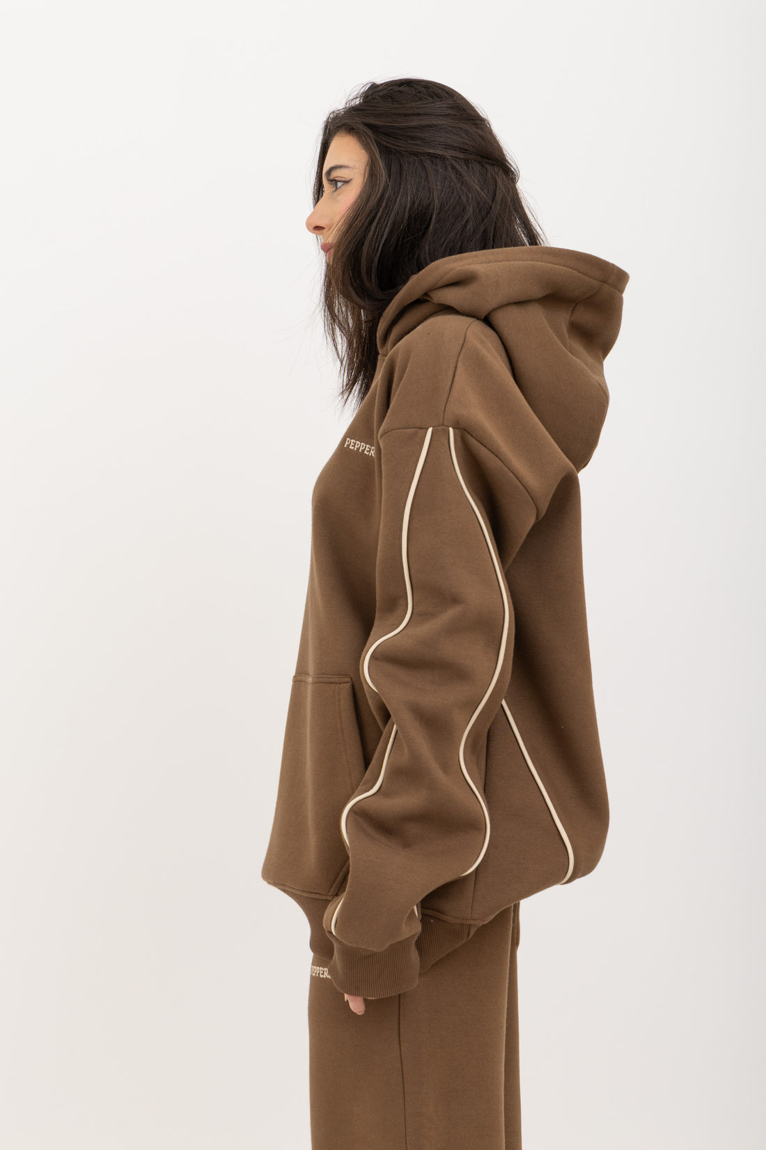 Brown Lazy Day Hoodie