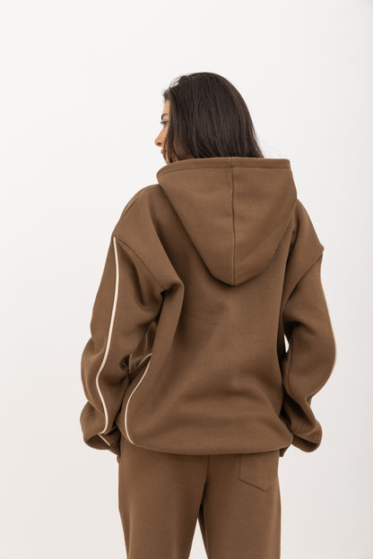 Brown Lazy Day Hoodie