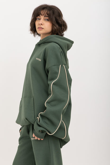 Olive Lazy Day Hoodie