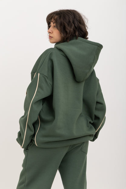 Olive Lazy Day Hoodie