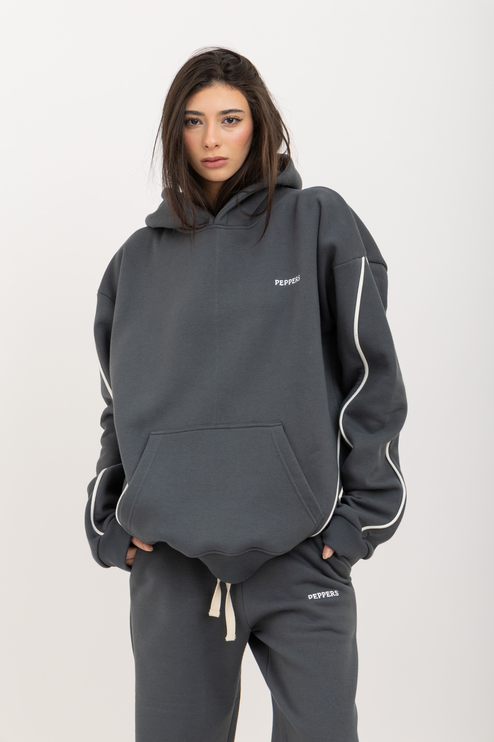 Dark Grey Lazy Day Hoodie