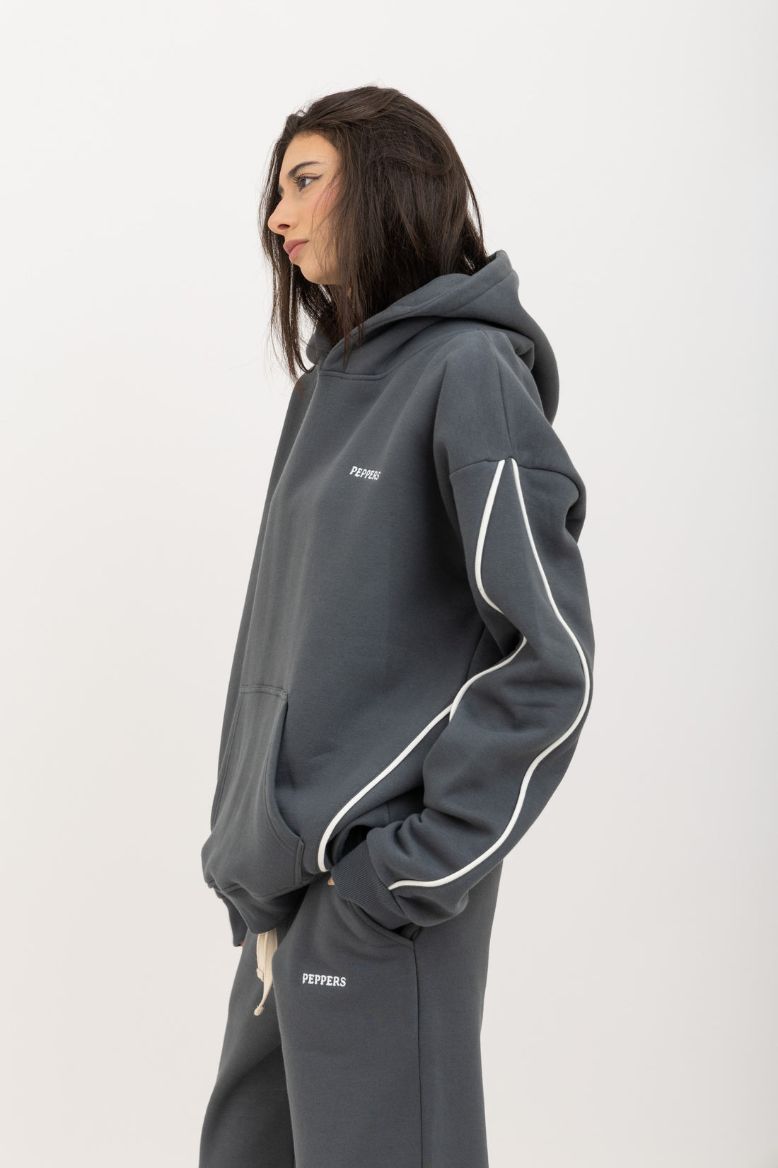 Dark Grey Lazy Day Hoodie