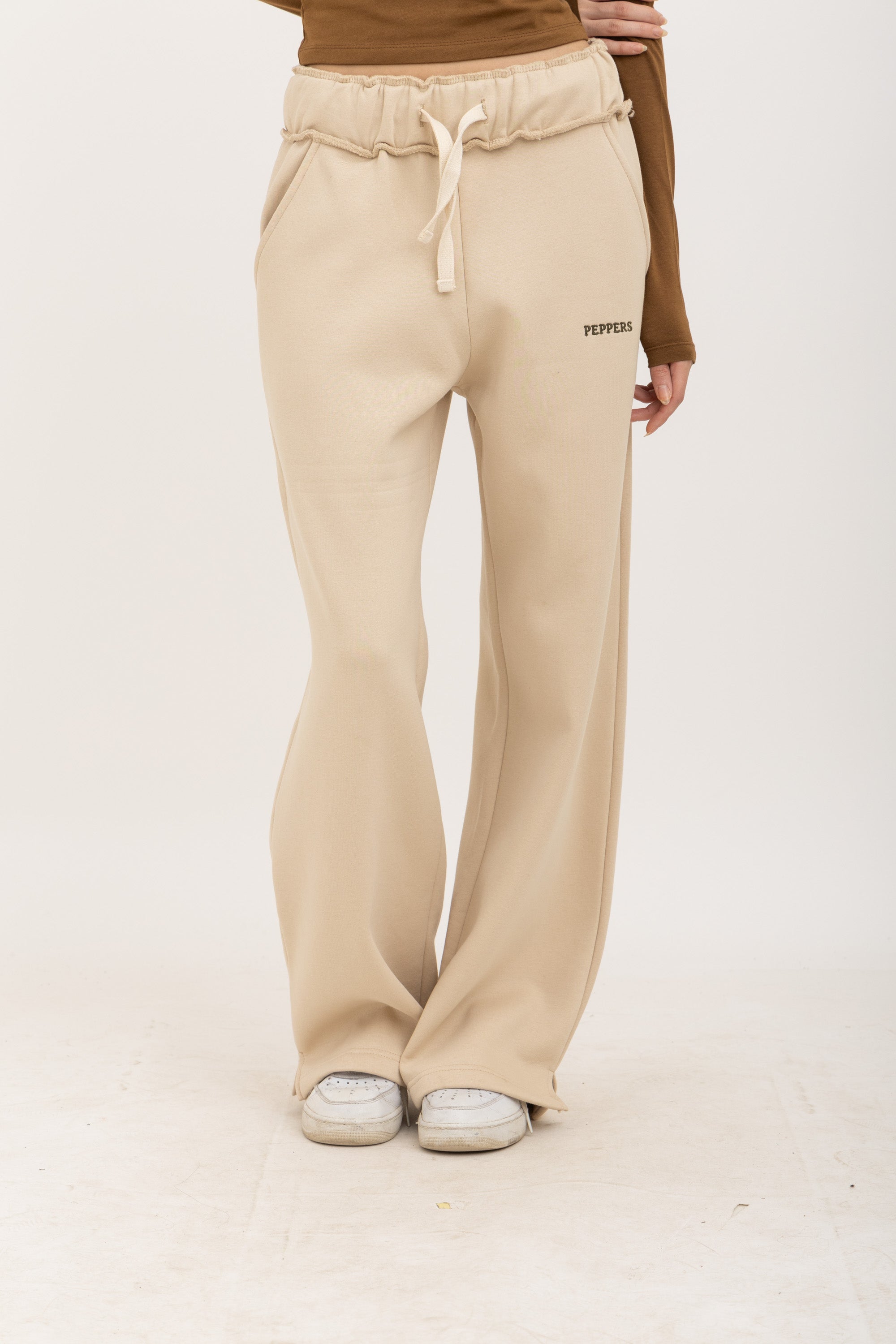 Beige Lazy Day SweatPants