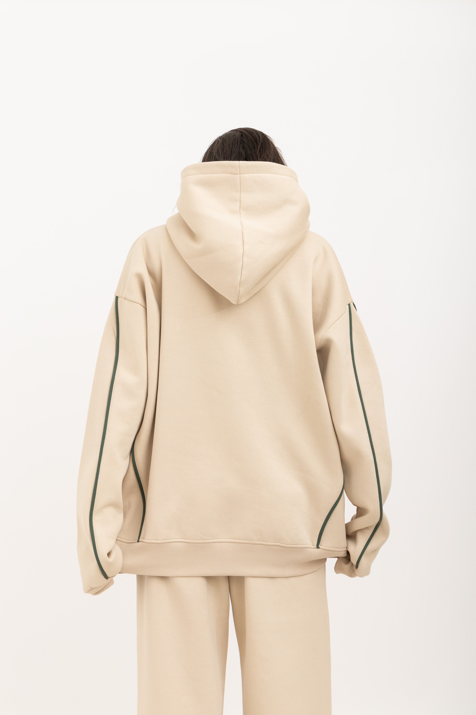 Beige Lazy Day Hoodie