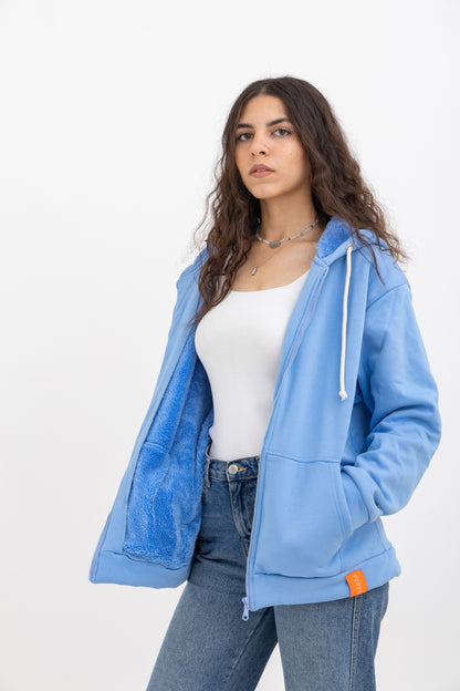 Sky Blue Cozy Everyday Jacket