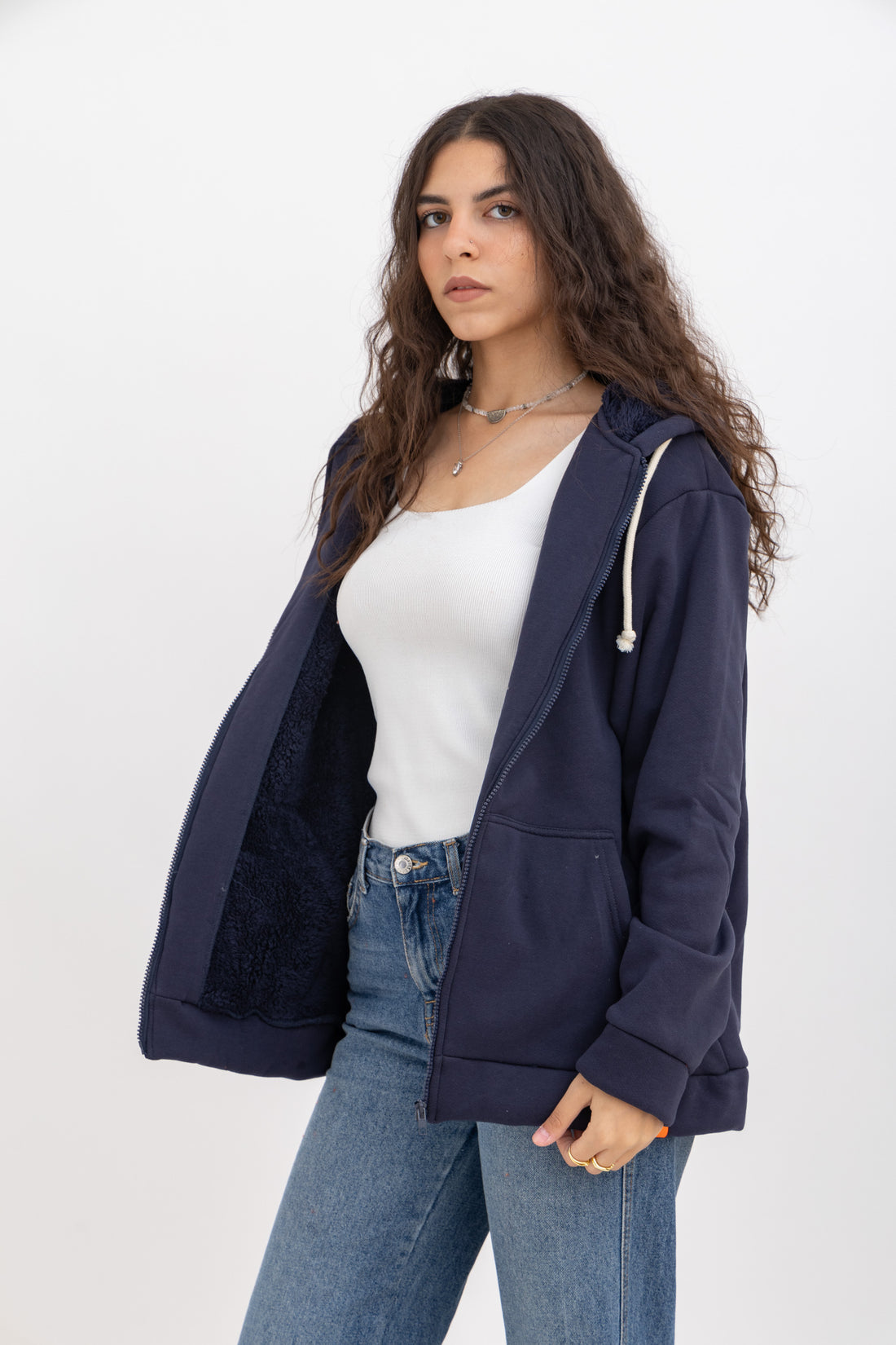 Navy Cozy Everyday Jacket