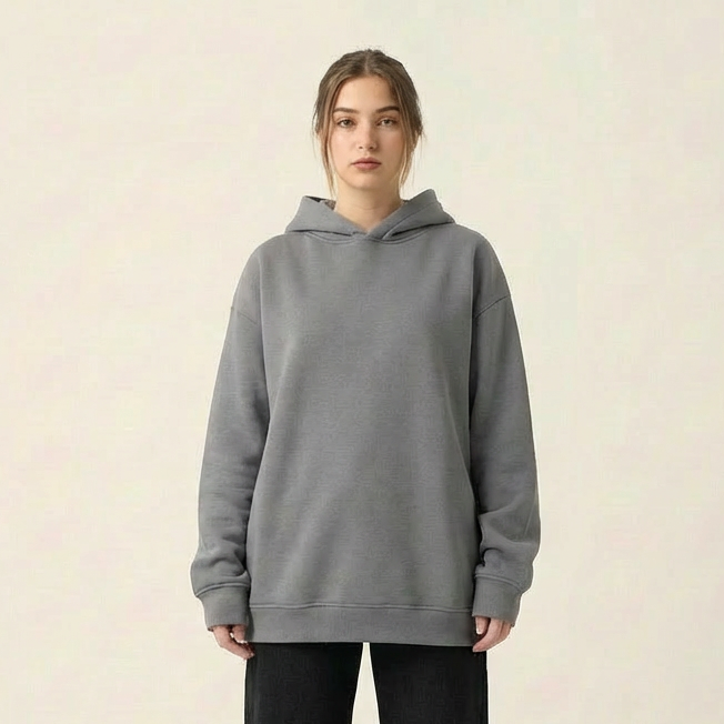 The Oversized Hoodie - Grey