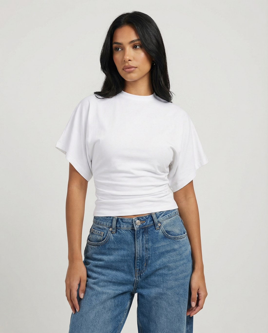 Peppers Sculpt Tee White