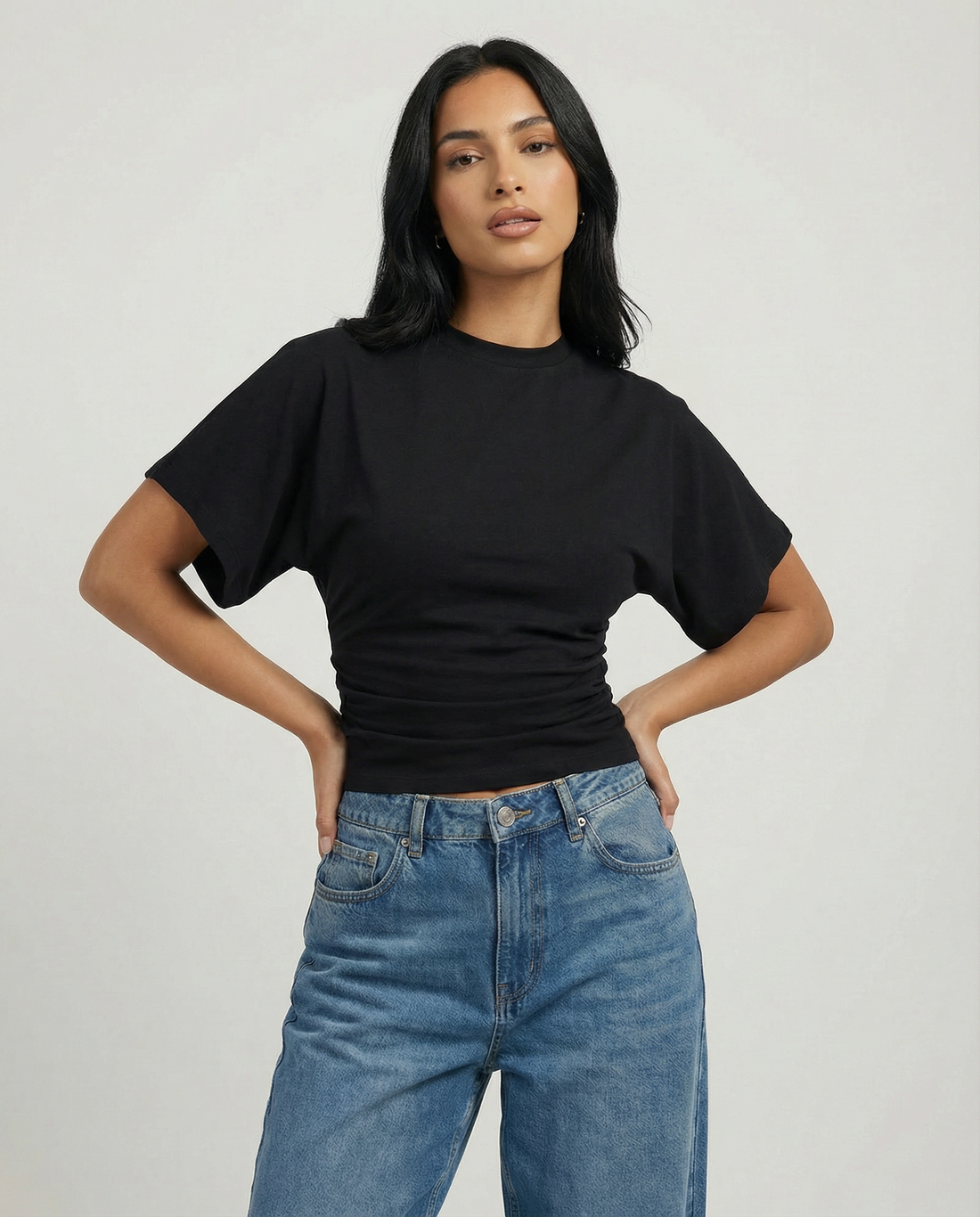 Peppers Sculpt Tee Black