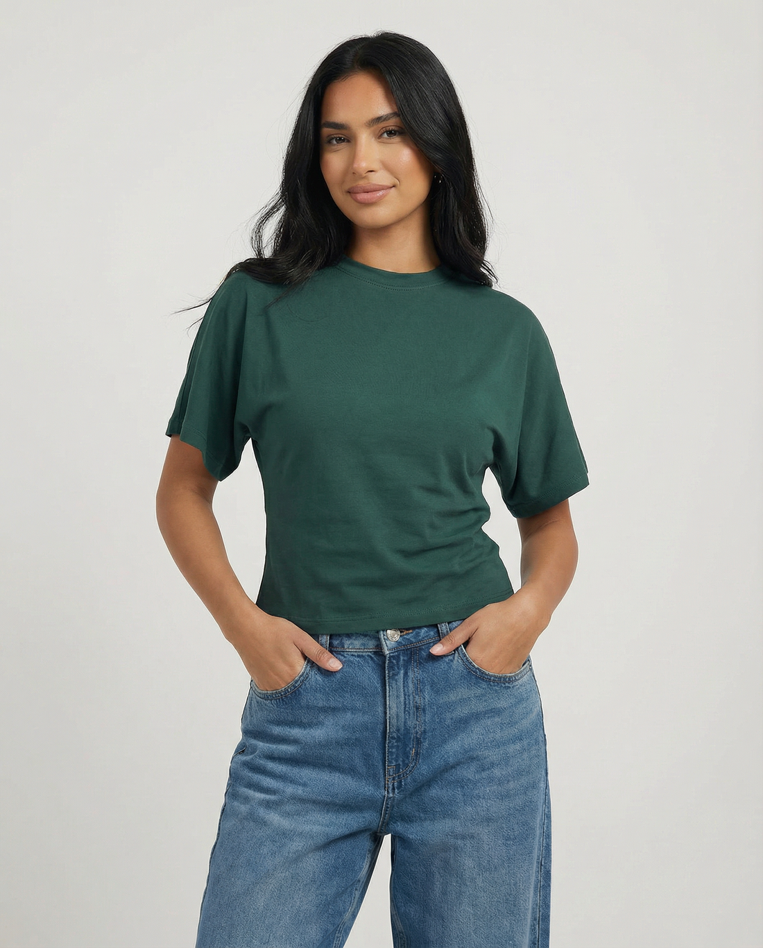 Peppers Sculpt Tee Olive