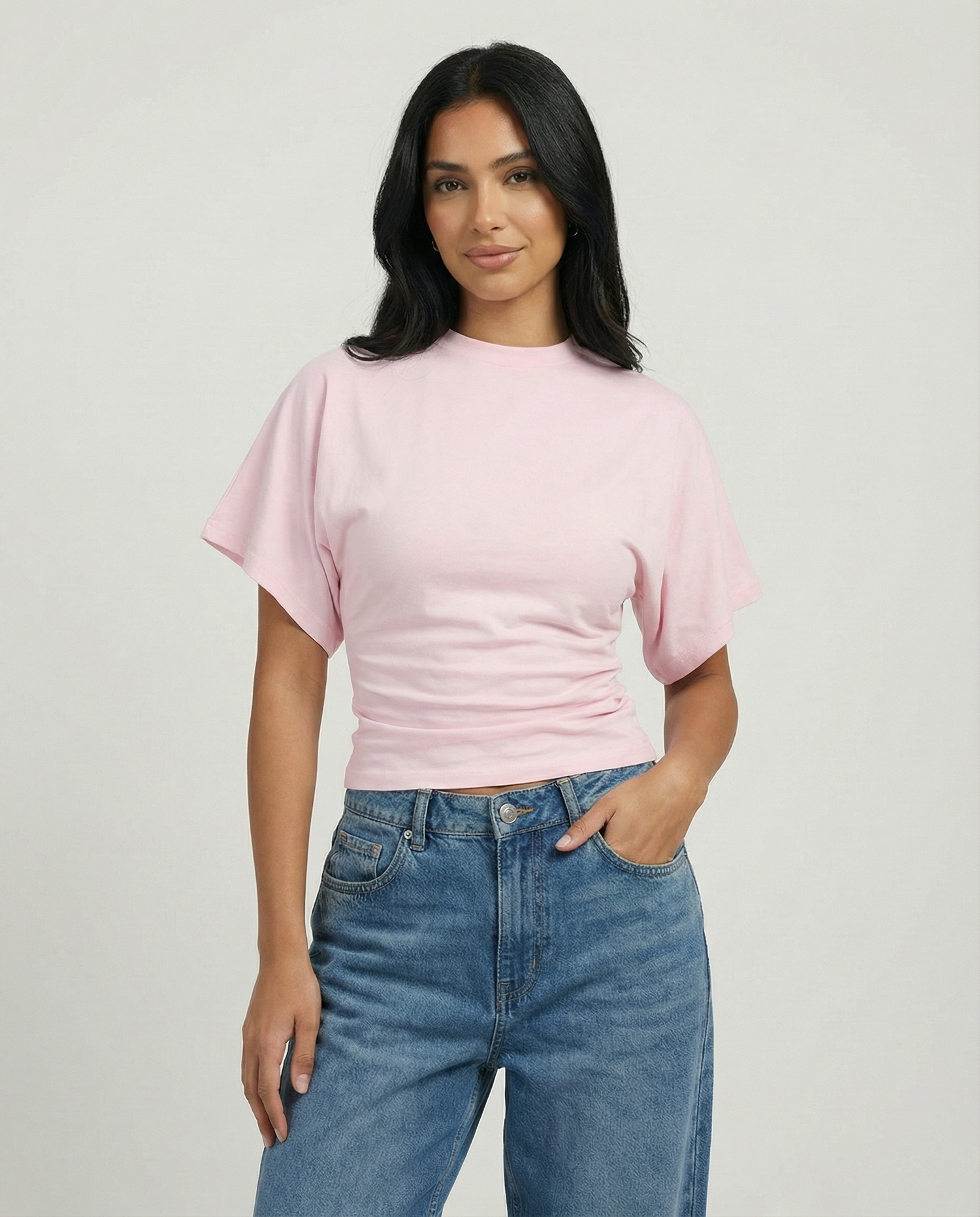 Peppers Sculpt Tee Pink