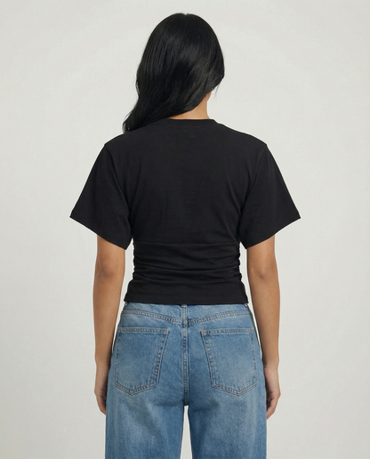 Peppers Sculpt Tee Black