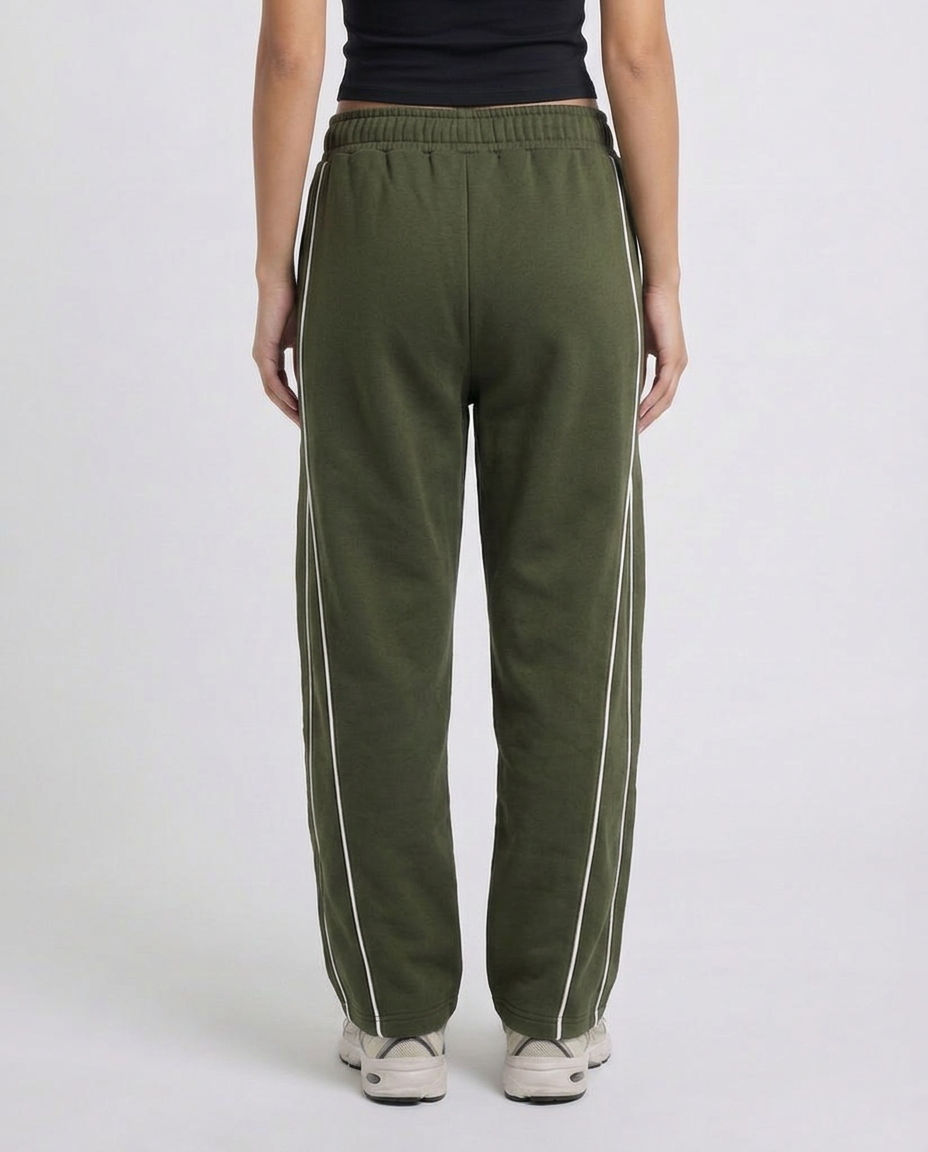 Olive Peppers Track Pants