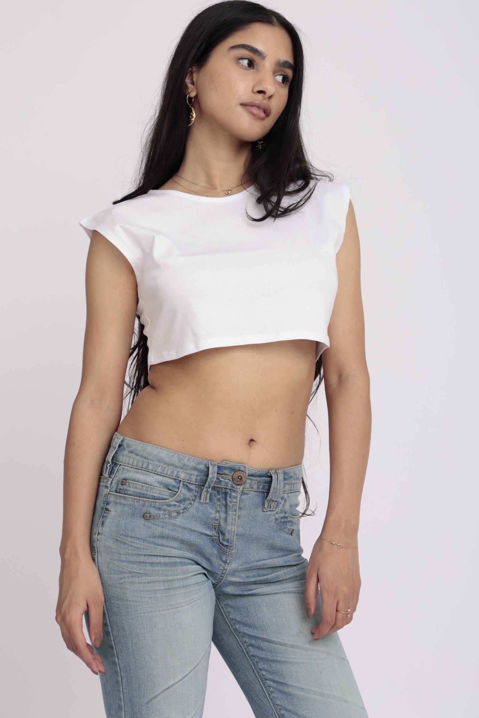 Sleeveless Crop Top