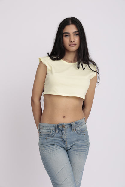 Sleeveless Crop Top