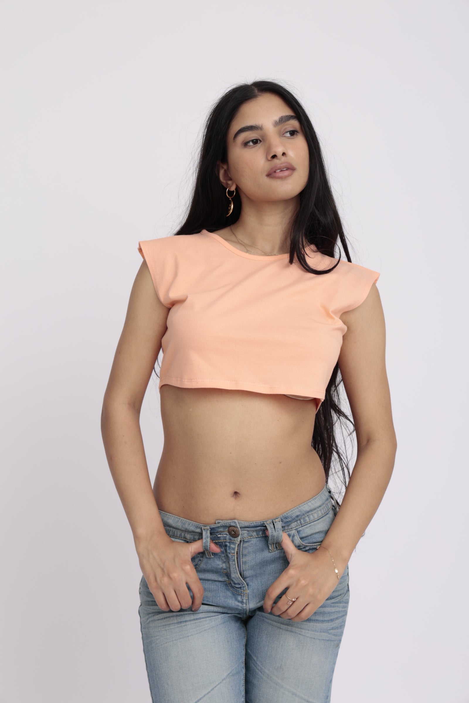 Sleeveless Crop Top